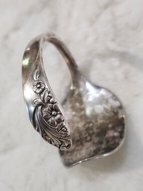 Silver Floral Spoon Bracelet - Silver Women’s Bracelet Silverwear